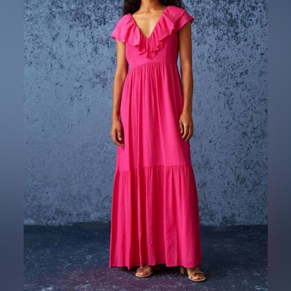 NEW MARIE OLIVER Whinslet Maxi Dress in Rosa